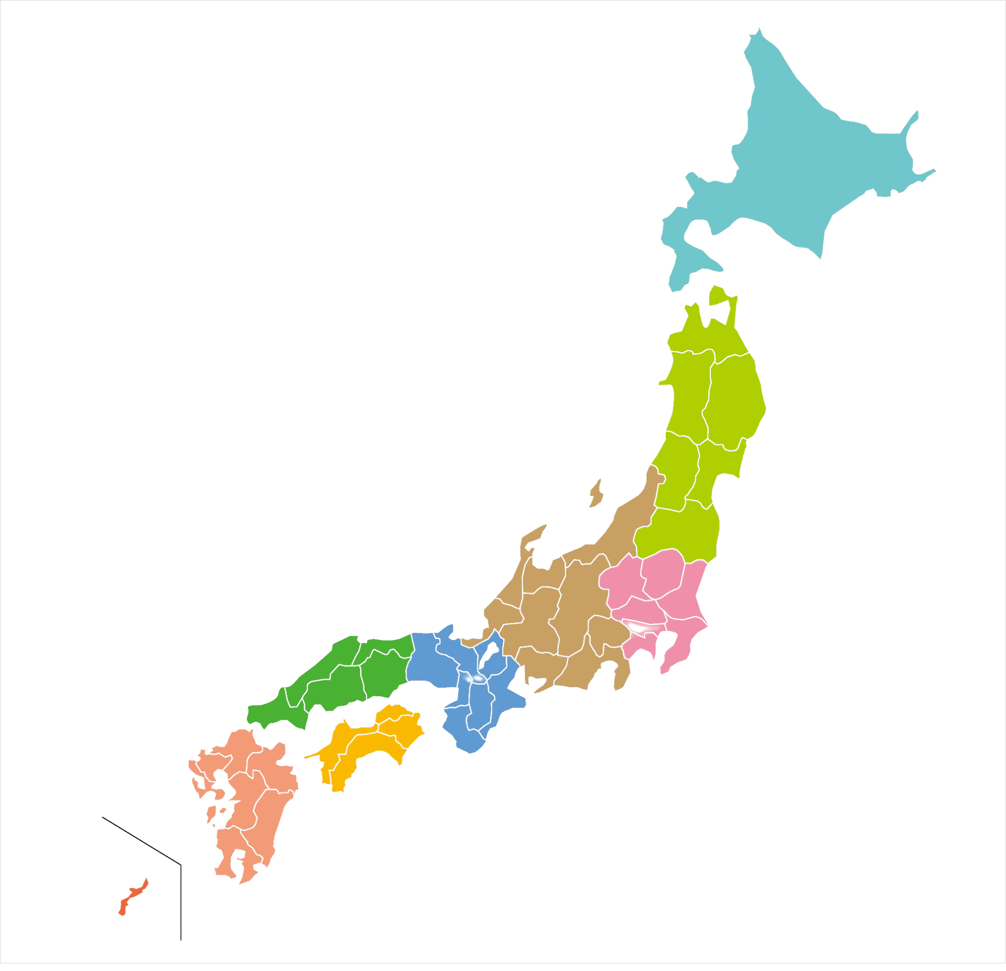 日本地図
